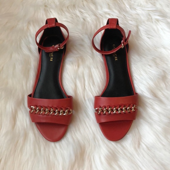 Coach Red Sea Breeze Flats - Picture 1 of 6